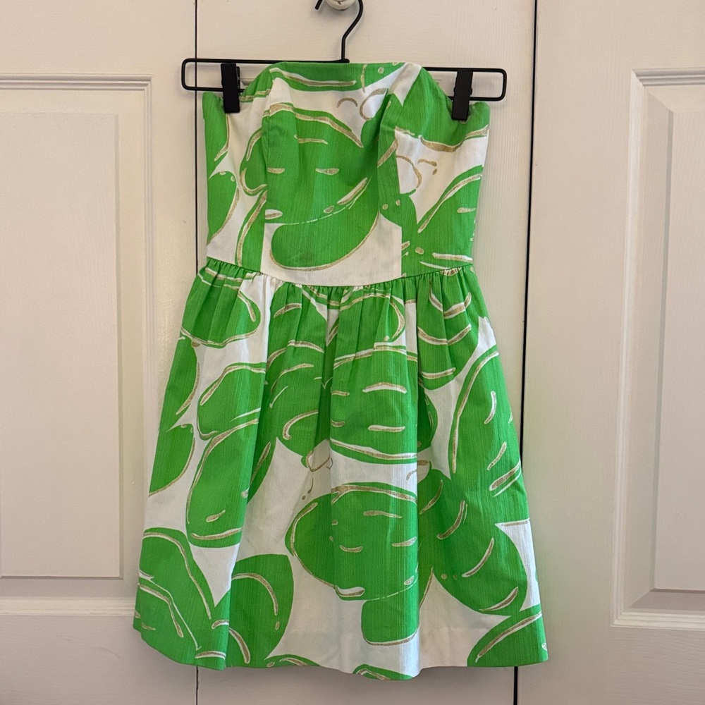 Lilly Pulitzer Lottie Strapless Dress - 00